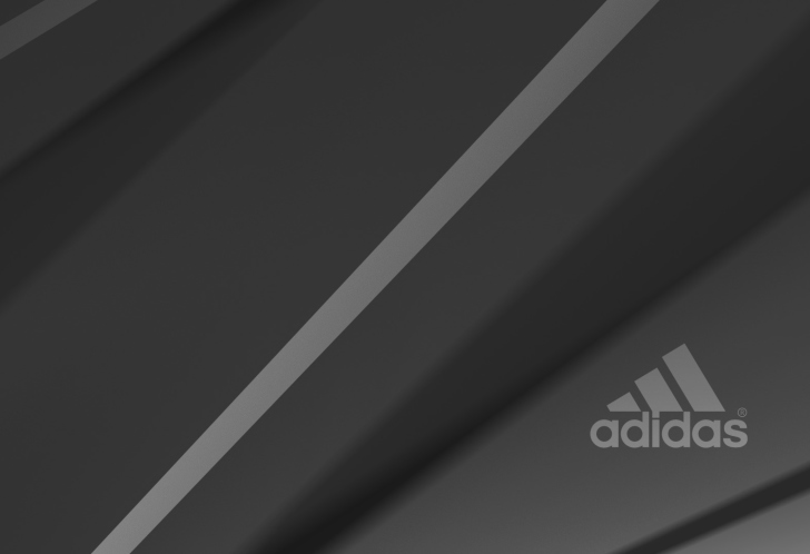 Das Adidas Grey Logo Wallpaper