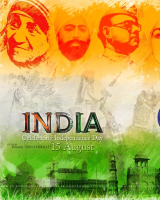 Independence Day India 15 August - Obrázkek zdarma pro 750x1334