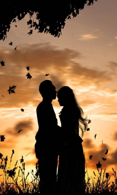 Romantic Silhouettes screenshot #1 240x400