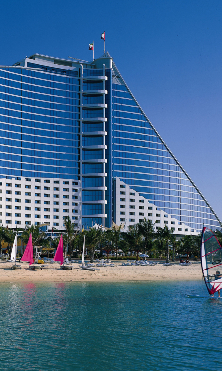 Fondo de pantalla Jumeirah Beach Dubai Hotel 768x1280
