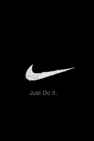 Screenshot №1 pro téma Nike Logo HD 320x480