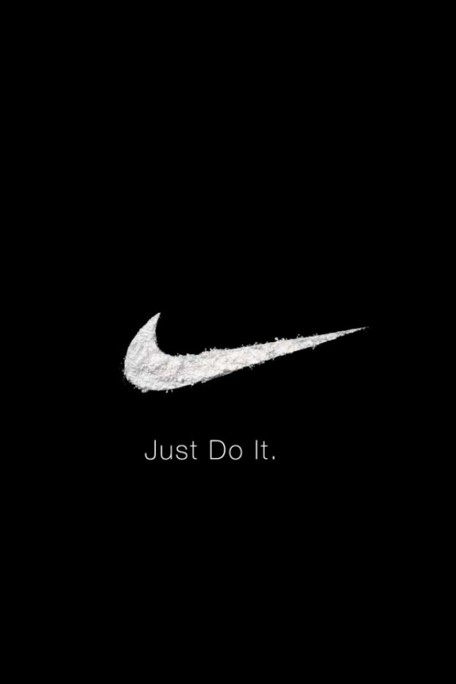 Nike Logo HD wallpaper 640x960