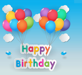 Kostenloses Happy Birthday Wallpaper für iPad mini