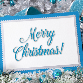 Merry Christmas Card - Obrázkek zdarma pro iPad Air