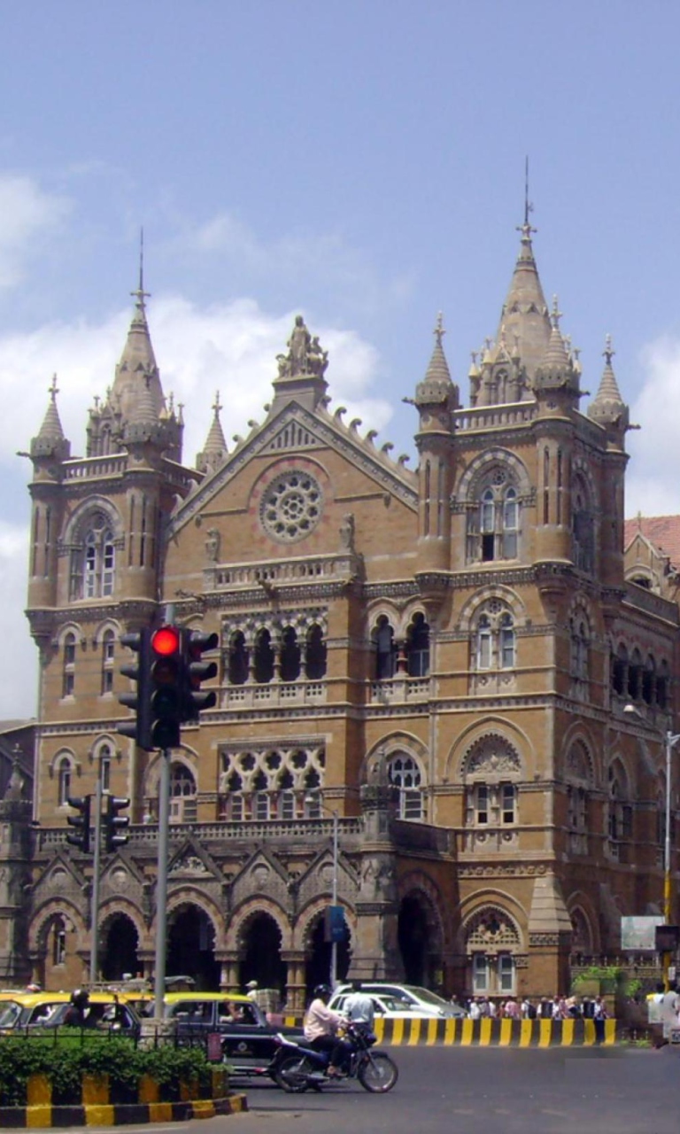 Fondo de pantalla Mumbai Central Station 768x1280