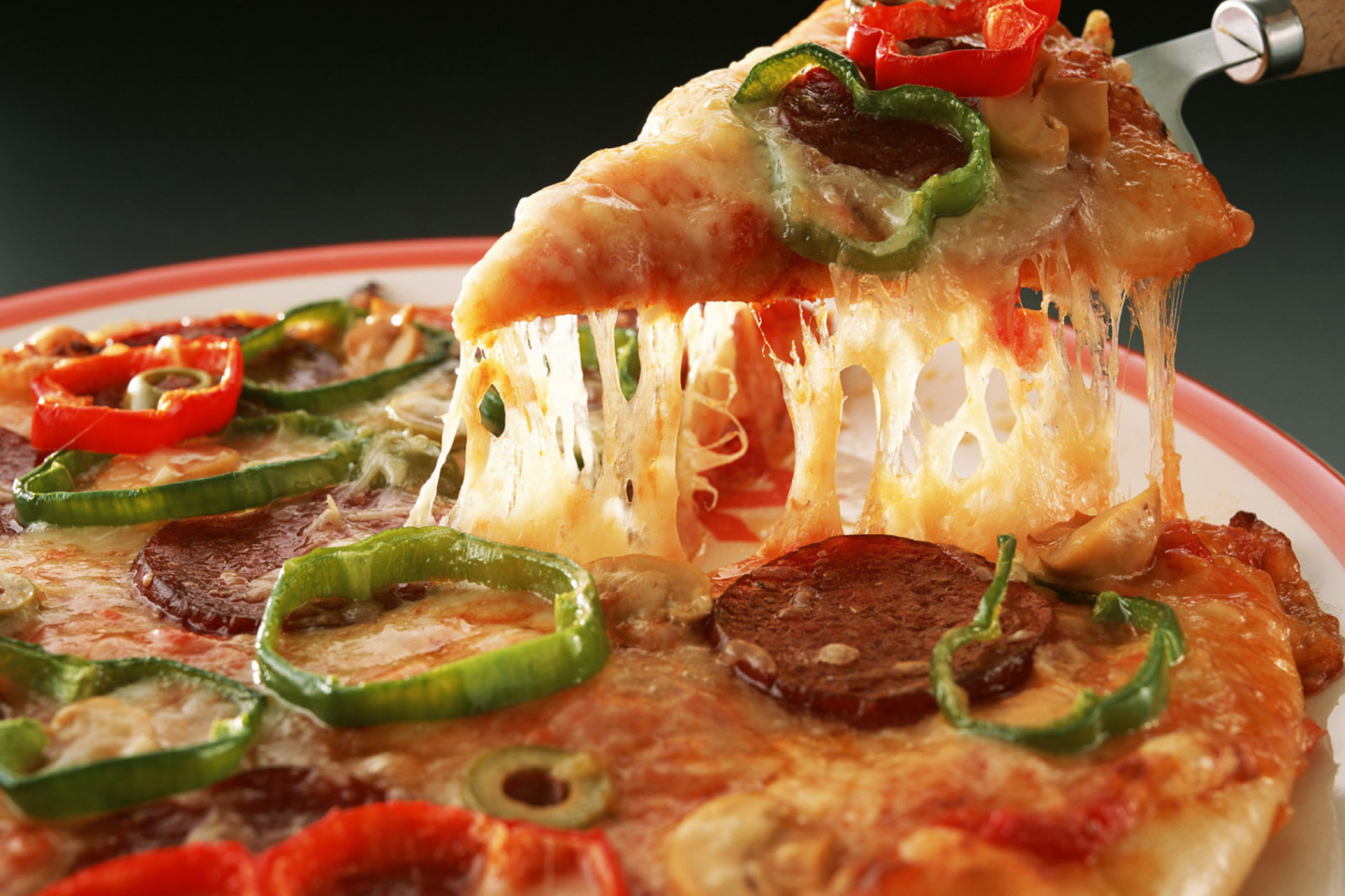 Screenshot №1 pro téma Slice of Pizza 2880x1920