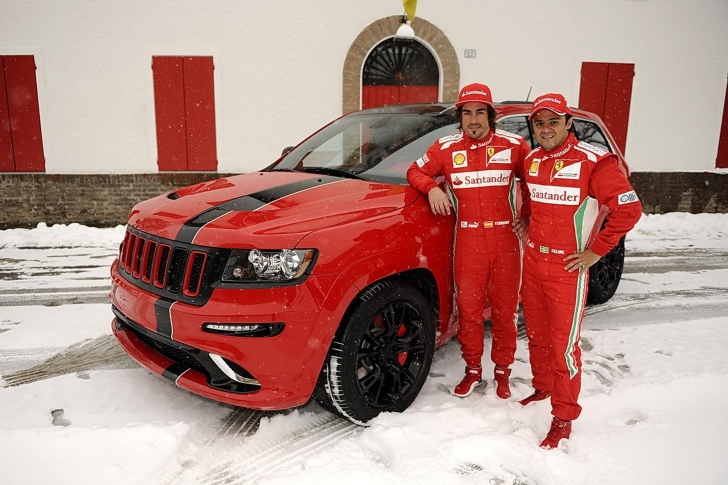 Sfondi Jeep Grand Cherokee SRT8 Ferrari Edition