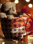 Обои Lovely Teddy Bear 132x176
