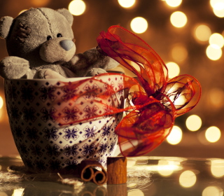 Lovely Teddy Bear - Obrázkek zdarma pro 128x128