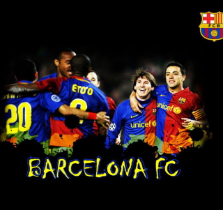 Barcelona Team - Obrázkek zdarma pro iPad 3