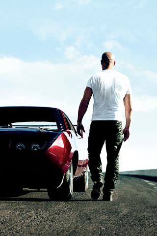 Fondo de pantalla Vin Diesel In Fast & Furious 6 320x480