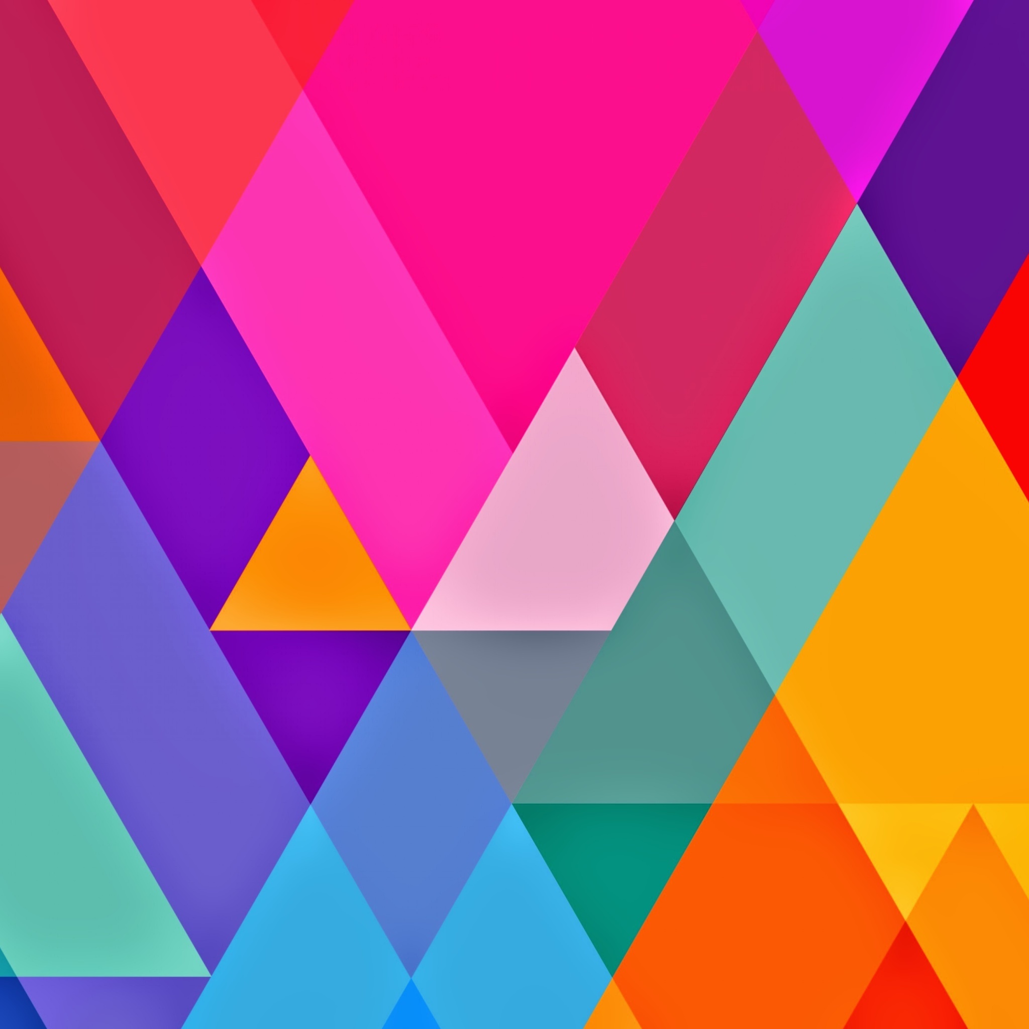 Das Color Geometry Wallpaper 2048x2048