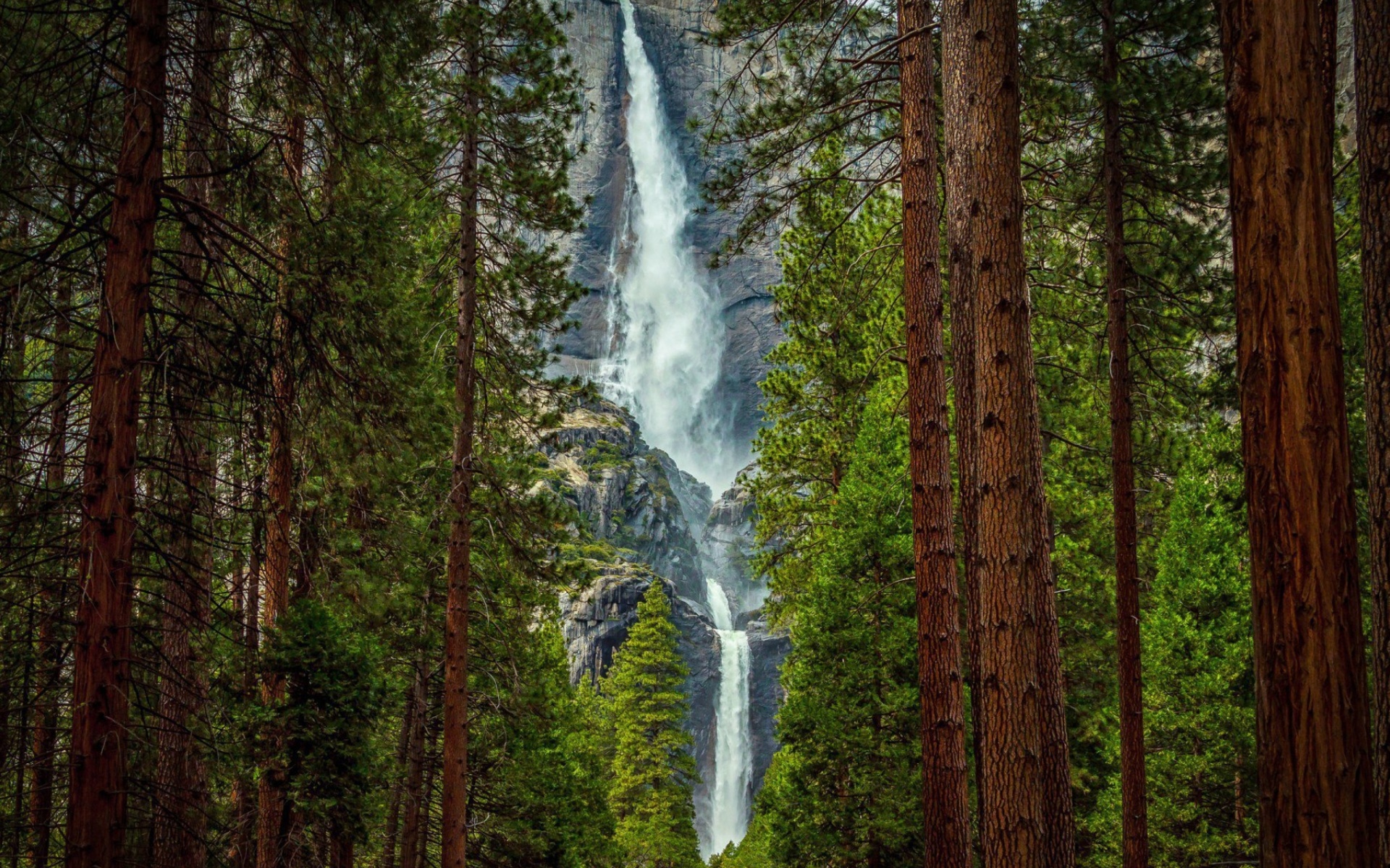 Fondo de pantalla Giant waterfall 1920x1200