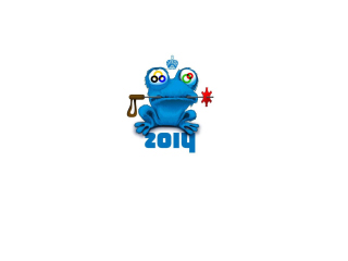 Sfondi Sochi 2014 Funny Logo 320x240