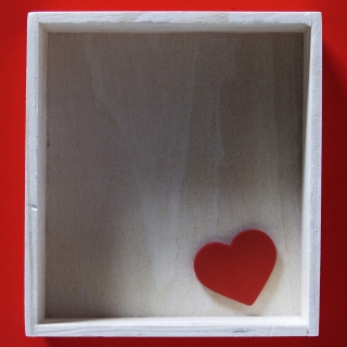 Kostenloses Red Heart Wallpaper für iPad