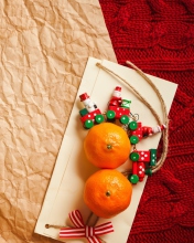 Fondo de pantalla Christmas Tangerines 176x220