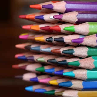 Kostenloses Crayola Colored Pencils Wallpaper für 128x128