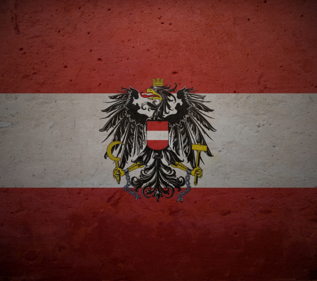 Das Austrian Flag Wallpaper 1080x960