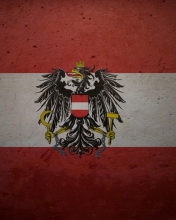 Обои Austrian Flag 176x220