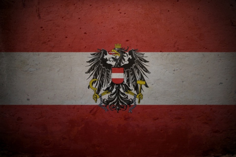 Das Austrian Flag Wallpaper 480x320
