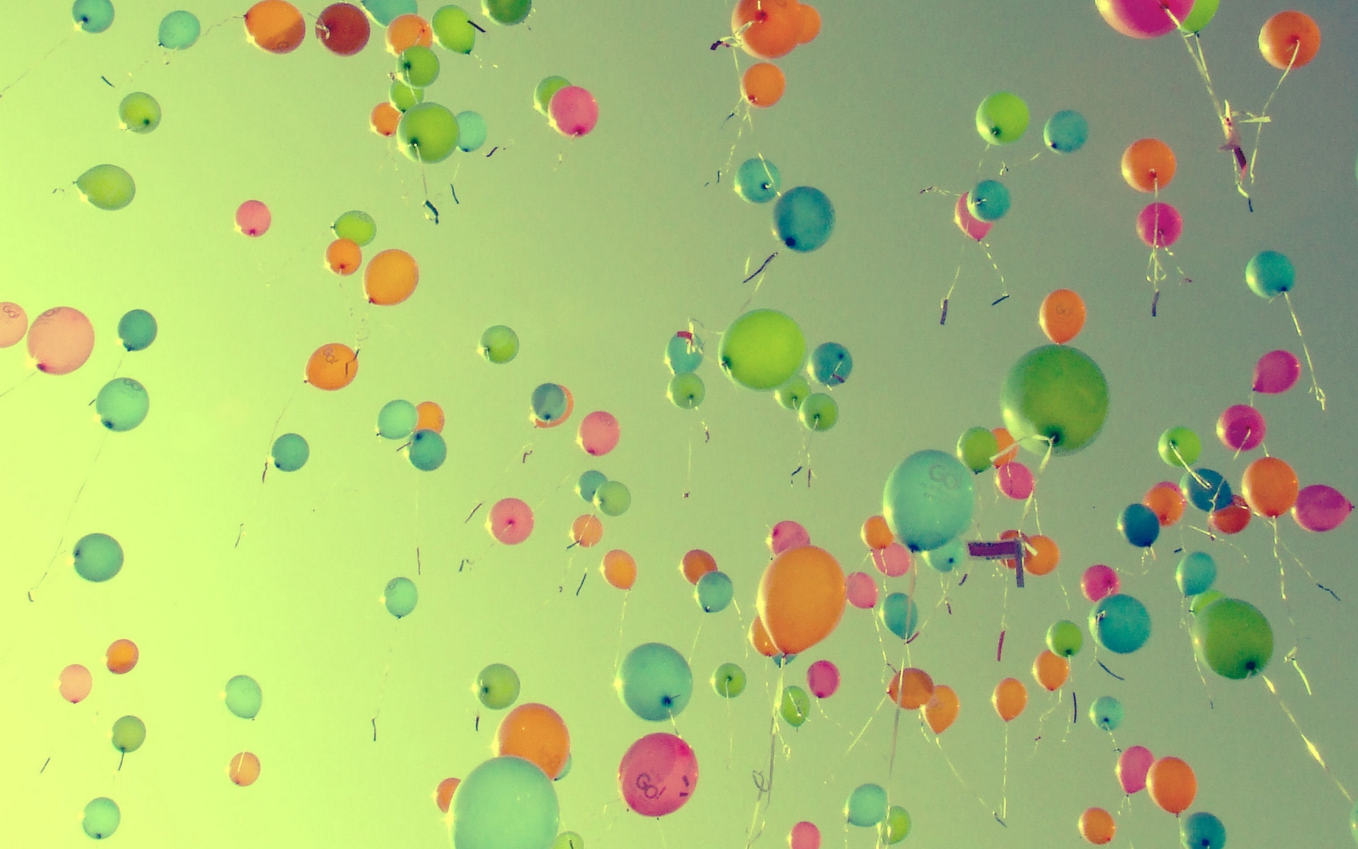 Fondo de pantalla Balloons 1920x1200