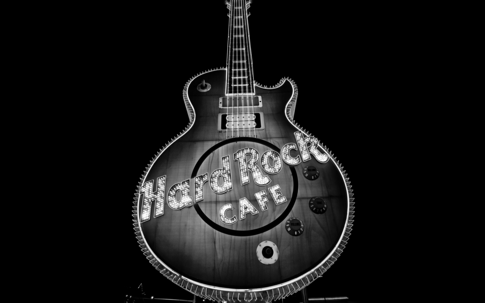 Обои Hard Rock Cafe Las Vegas 1680x1050