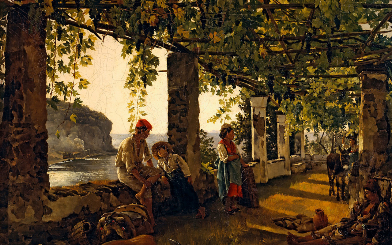 Sylvester Shchedrin, Terrace of the Seashore screenshot #1 1280x800