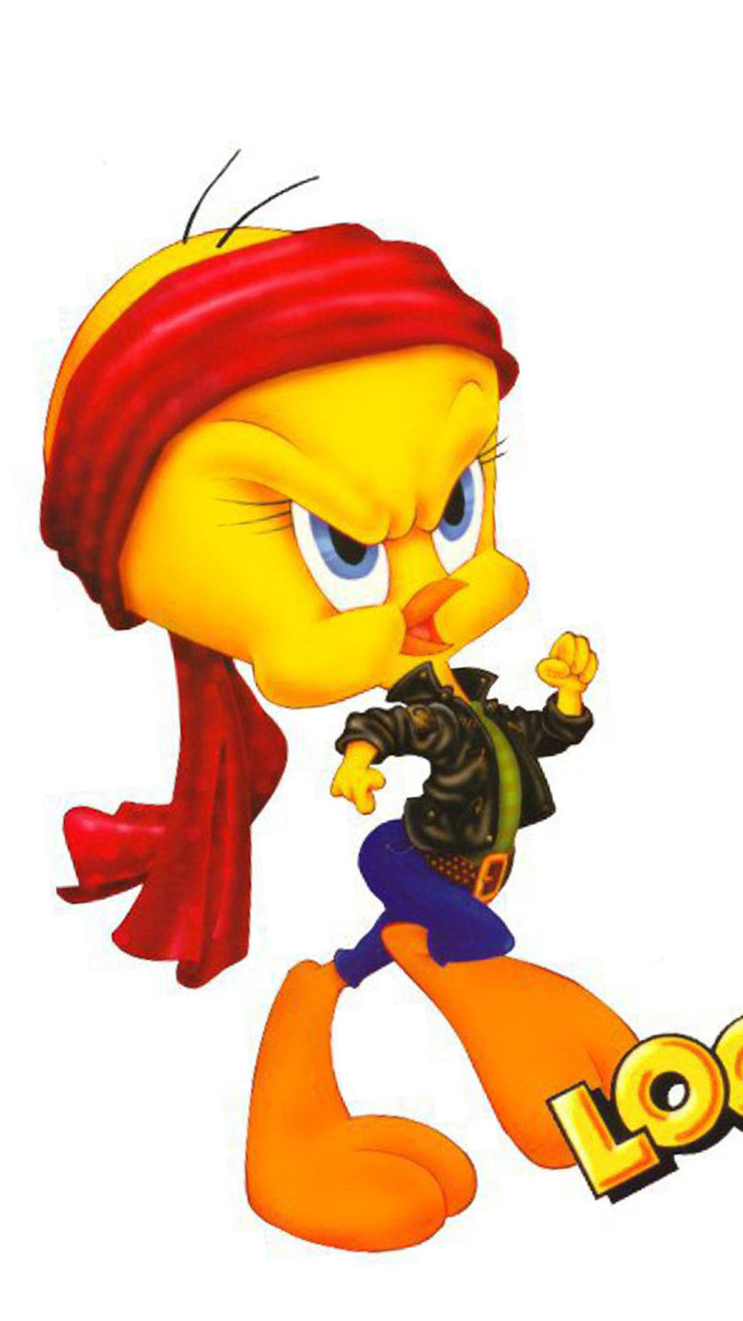 Обои Tweety Looney Tunes 1080x1920