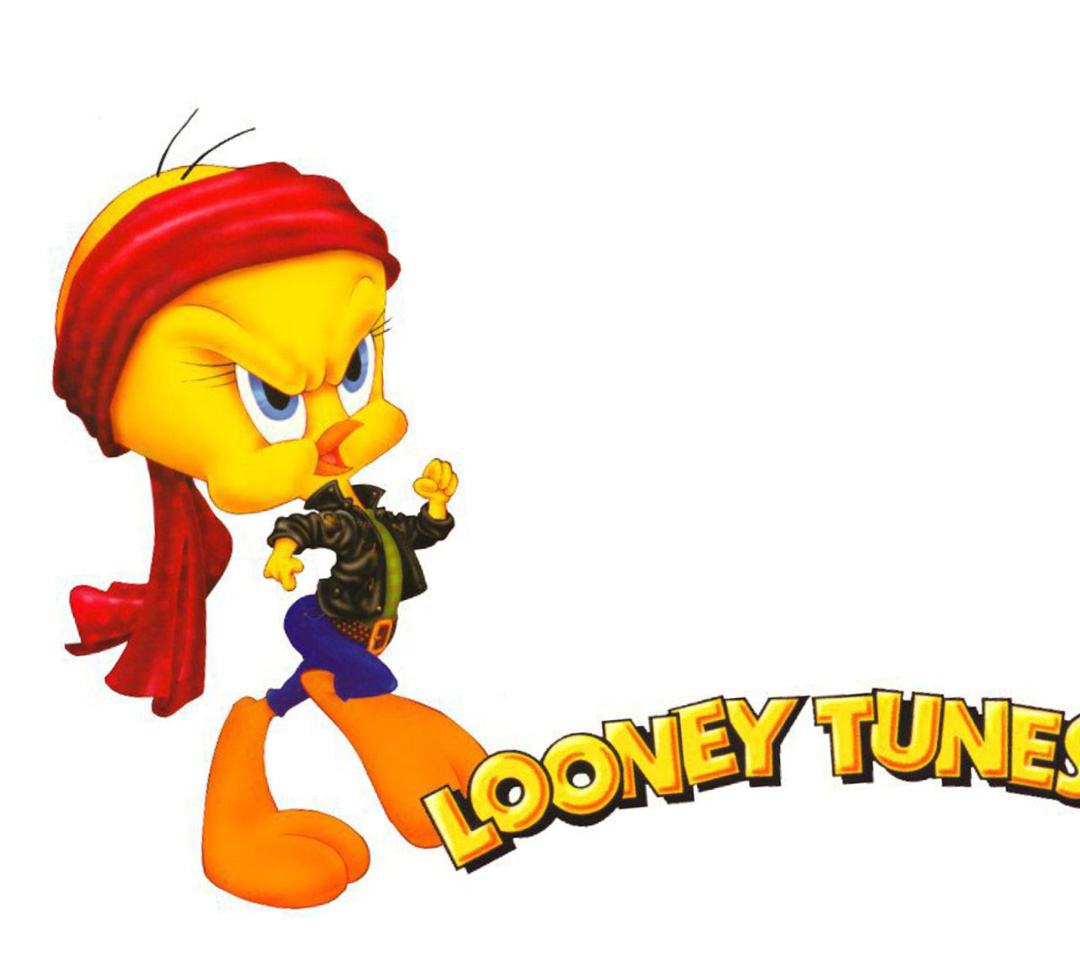 Fondo de pantalla Tweety Looney Tunes 1080x960