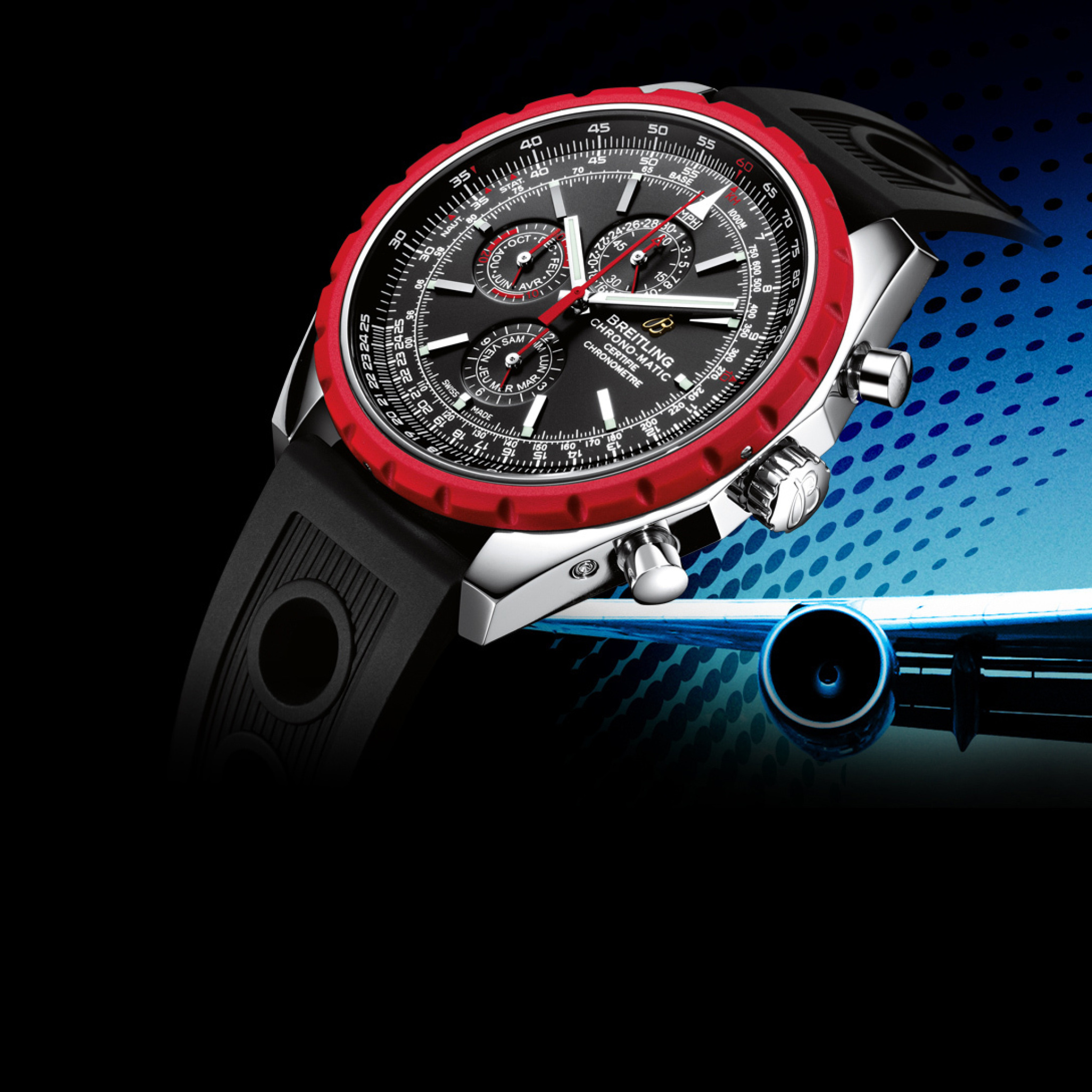 Screenshot №1 pro téma Breitling Chrono Matic Watches 2048x2048