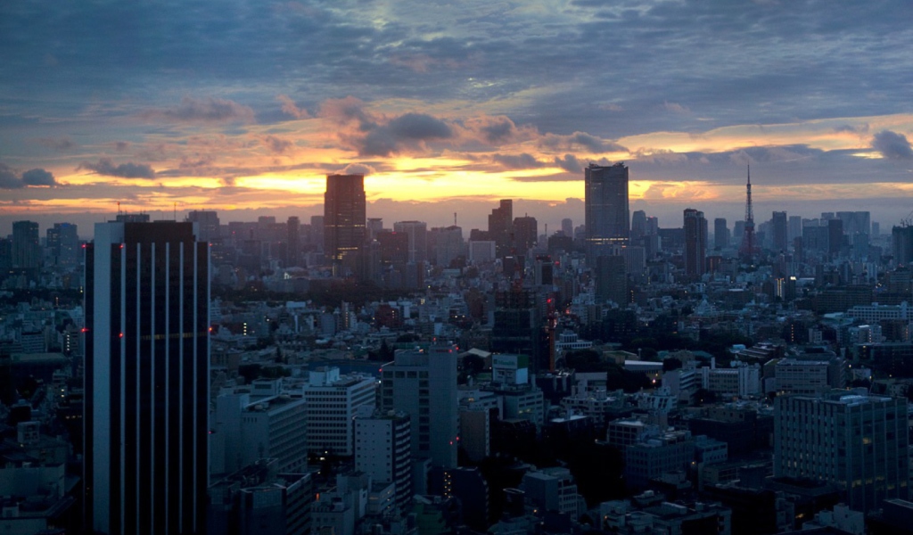 Screenshot №1 pro téma Tokyo Sky 1024x600