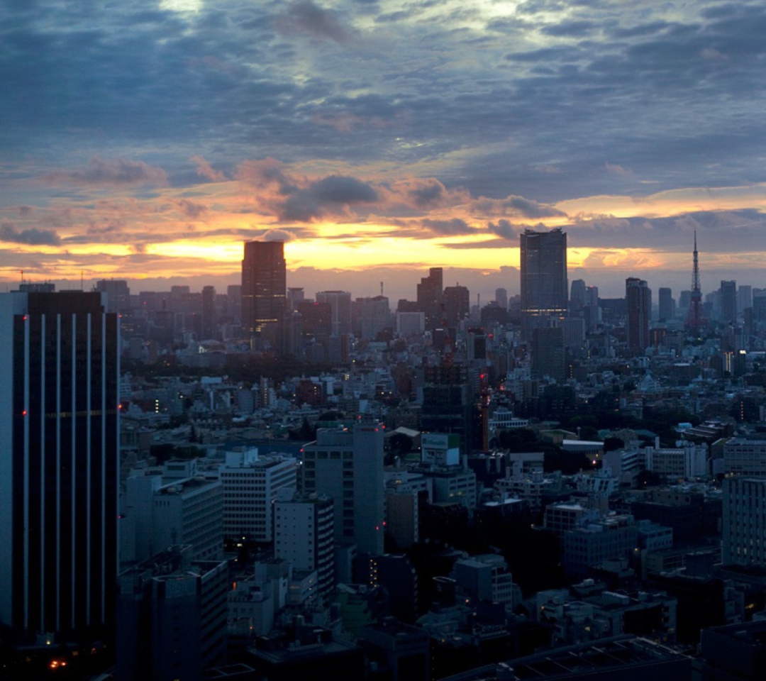 Fondo de pantalla Tokyo Sky 1080x960