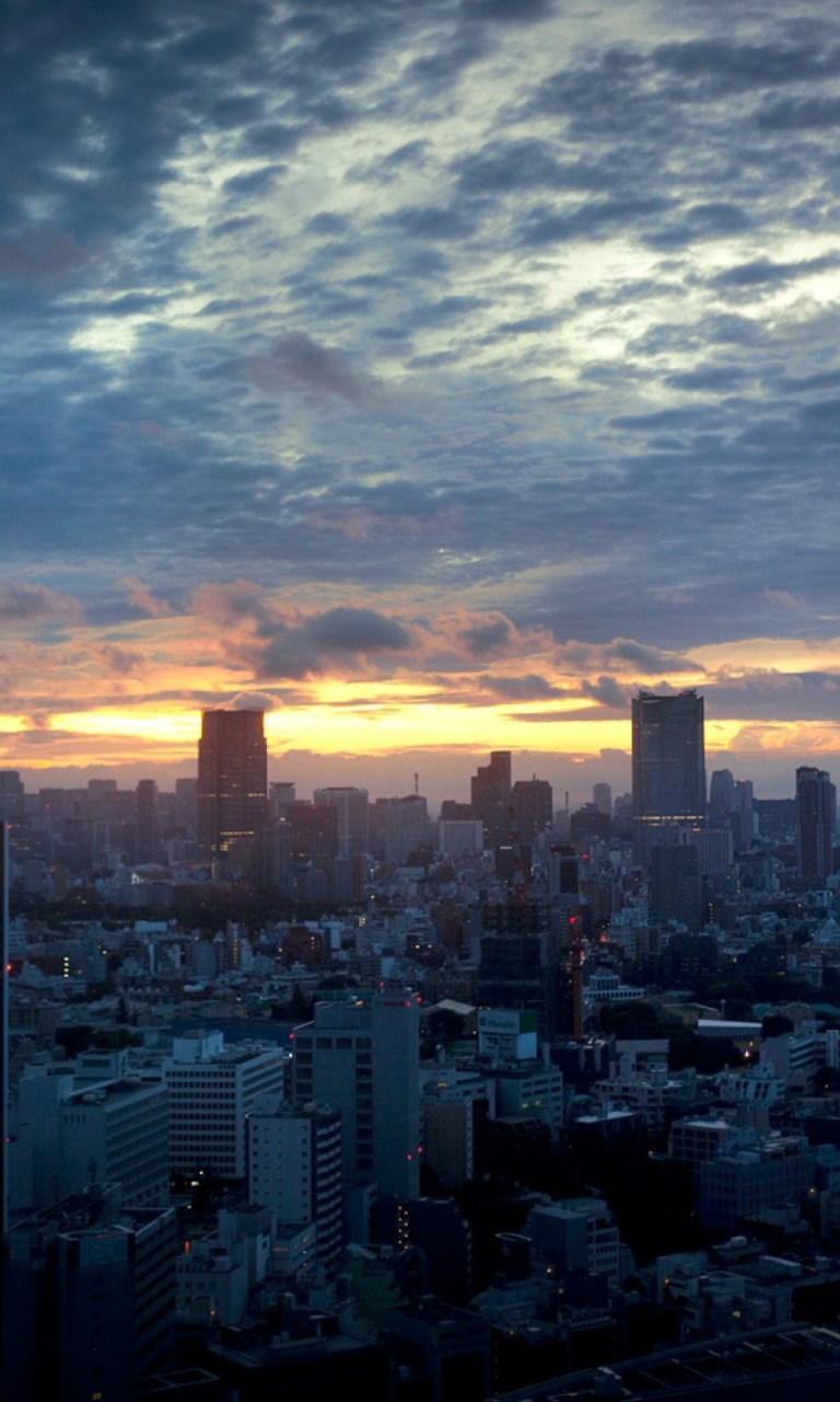 Screenshot №1 pro téma Tokyo Sky 768x1280