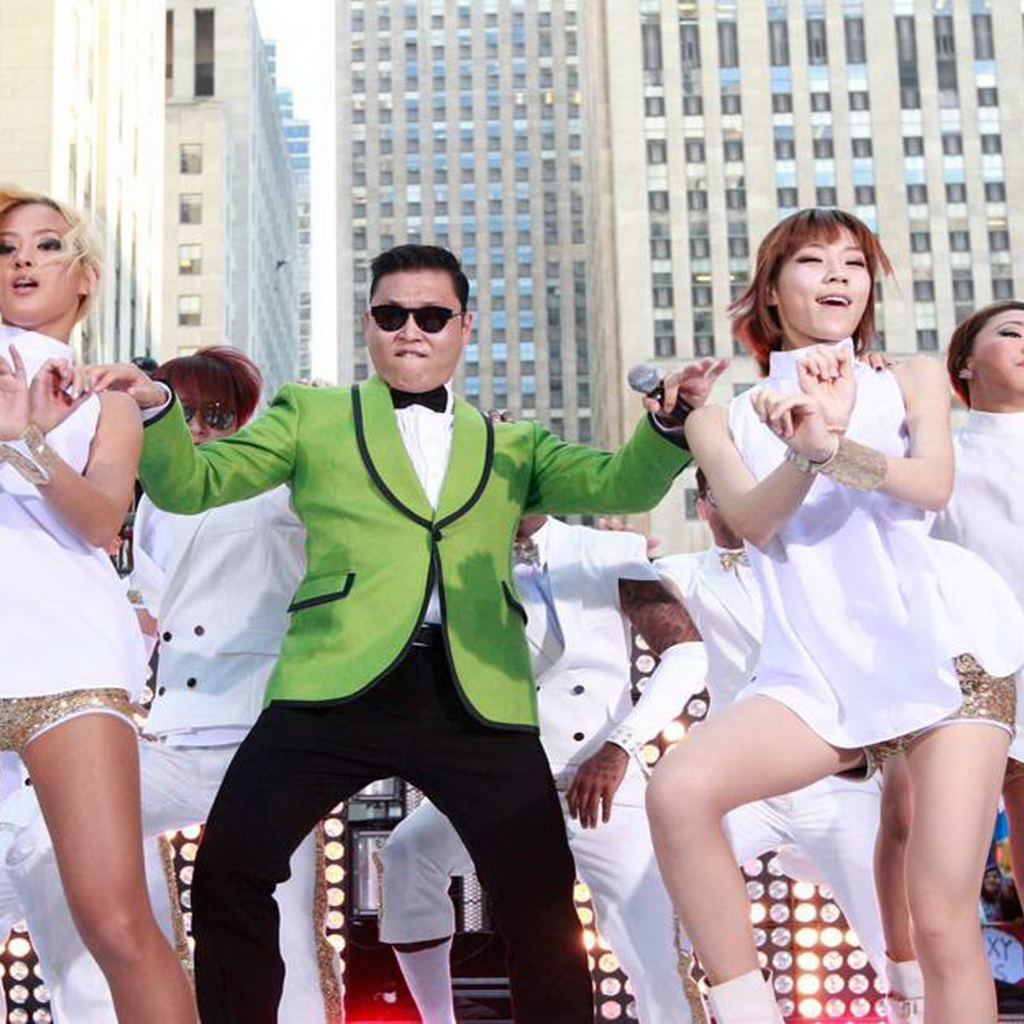 Fondo de pantalla Psy - Gangnam Style 1024x1024