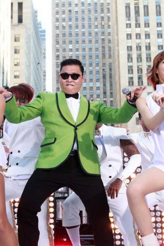 Das Psy - Gangnam Style Wallpaper 320x480