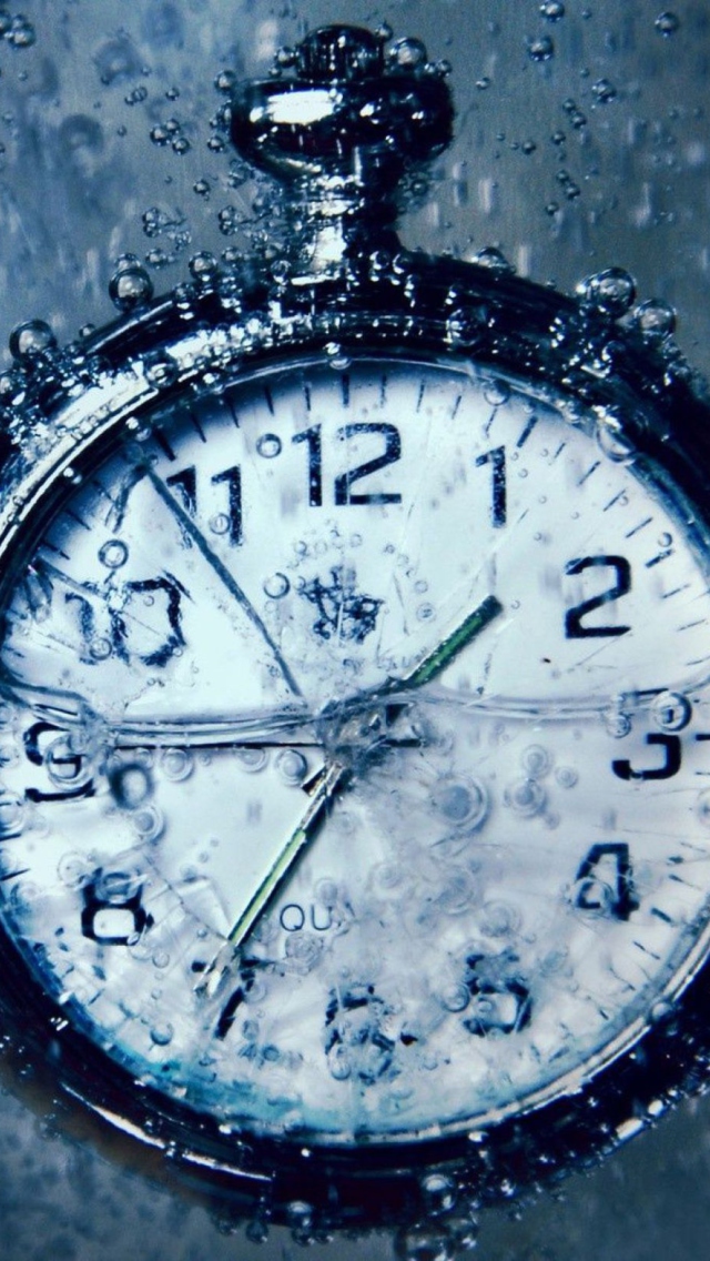 Frozen Time Clock screenshot #1 640x1136