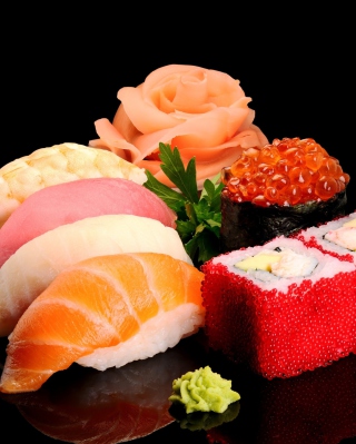 Japanese Sushi - Obrázkek zdarma pro 132x176