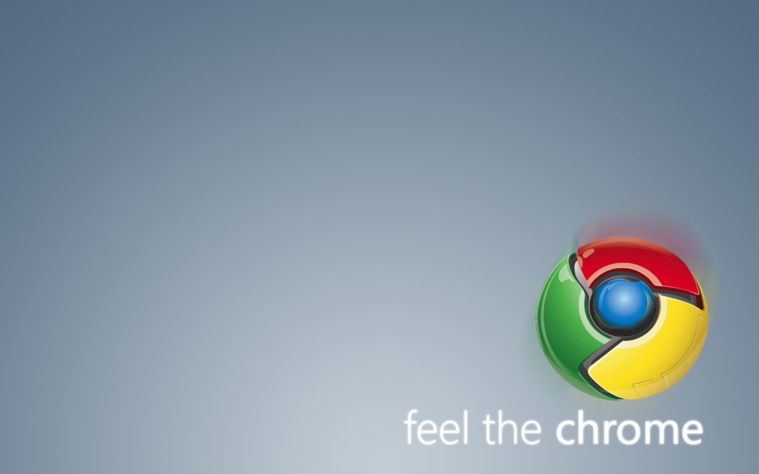 Das Feel The Chrome Wallpaper 2560x1600