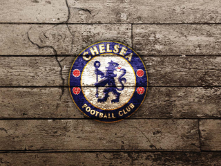 Screenshot №1 pro téma Logo Fc Chelsea 320x240