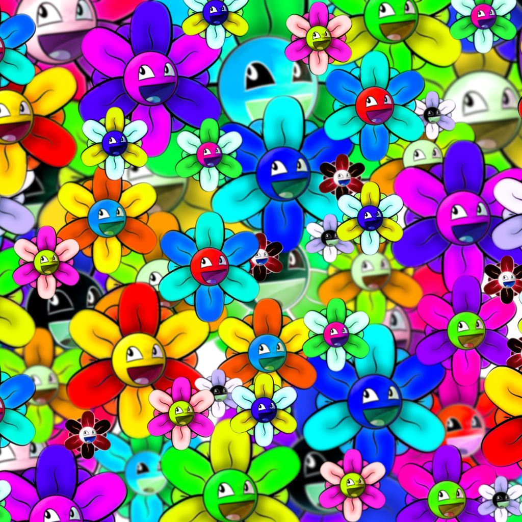 Screenshot №1 pro téma Bright flowers smiles 1024x1024