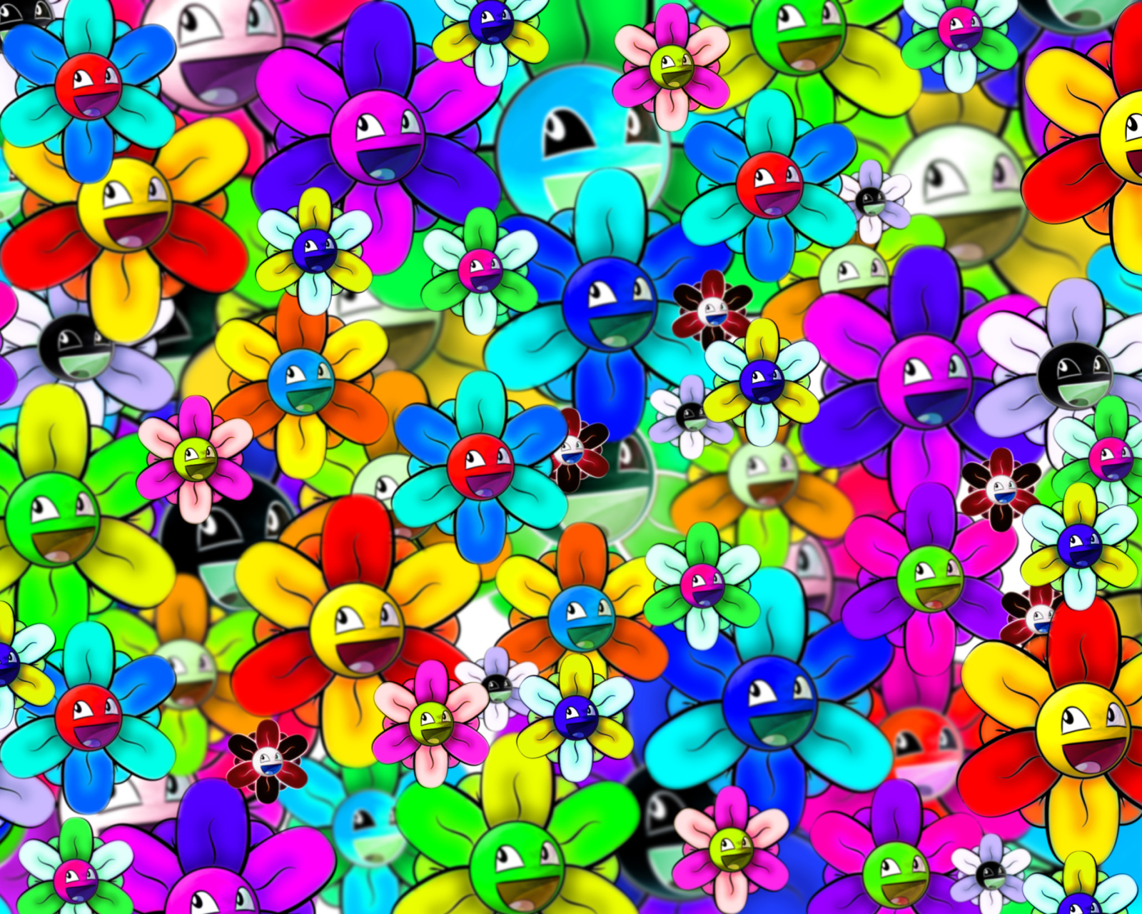 Bright flowers smiles screenshot #1 1600x1280