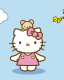 Screenshot №1 pro téma Hello Kitty & Friend 128x160