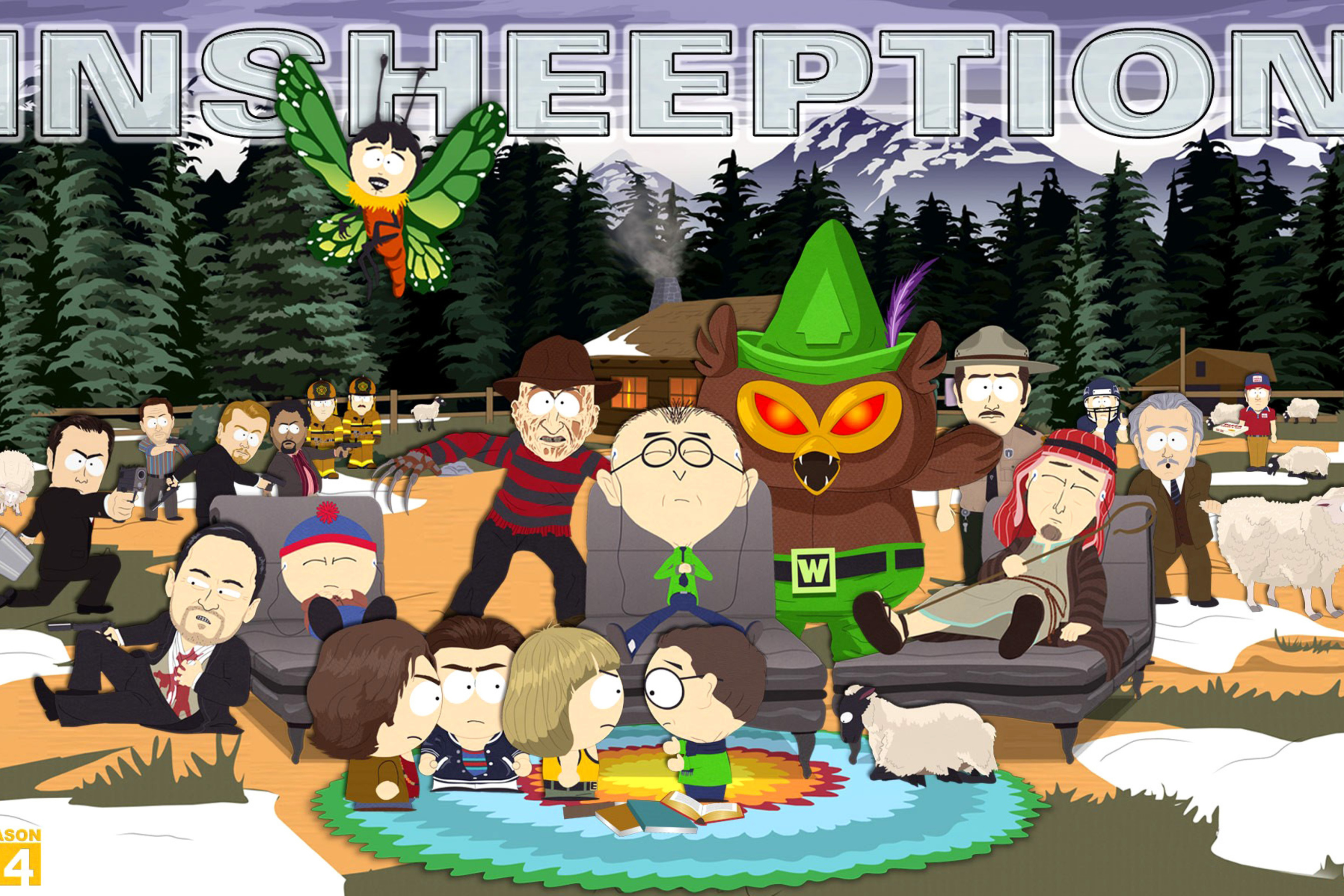 Das South Park 14 Season Wallpaper 2880x1920