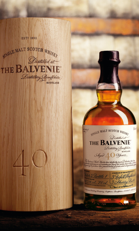 Balvenie Scotch Whiskey wallpaper 480x800