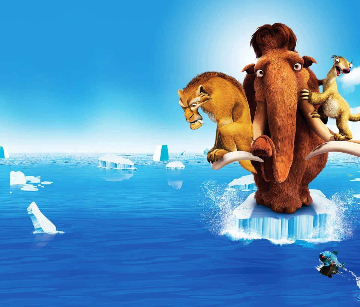 Fondo de pantalla Ice Age 2 1200x1024