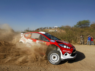 Ford WRC for Rally wallpaper 320x240