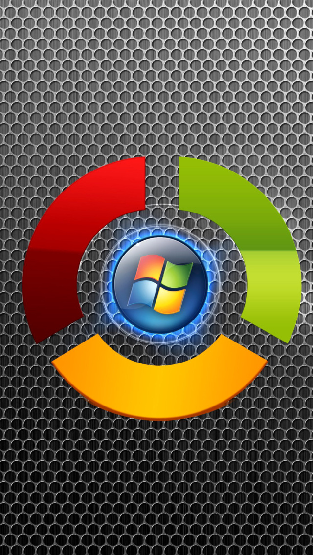 Das Windows and Chrome Wallpaper 640x1136
