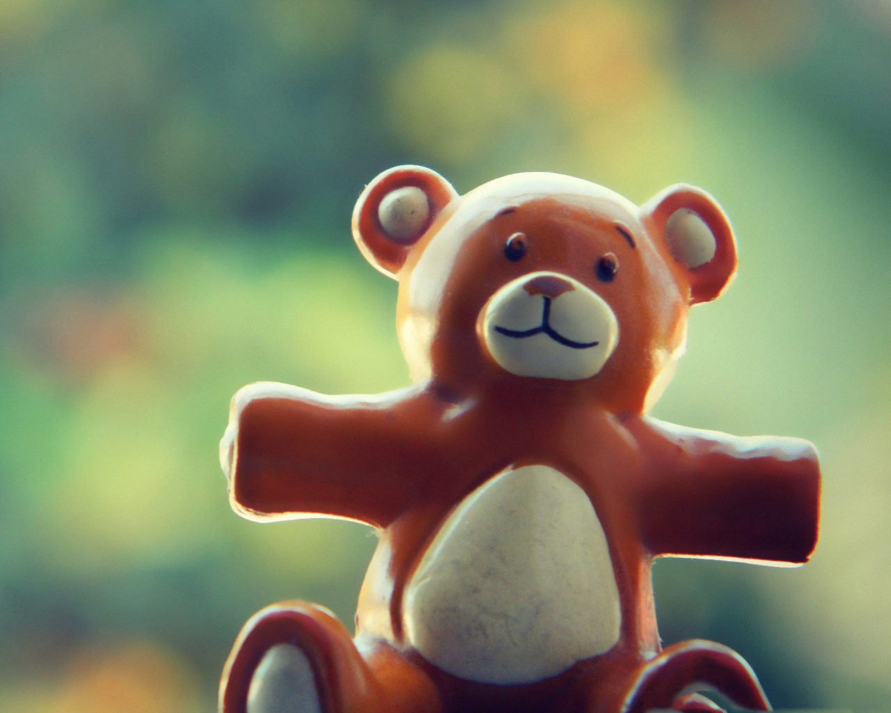 Обои Dear Teddy Bear 1280x1024