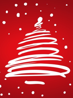 Screenshot №1 pro téma Merry Christmas Red 240x320