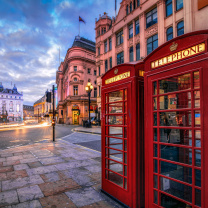 Fondo de pantalla London Street, England 208x208